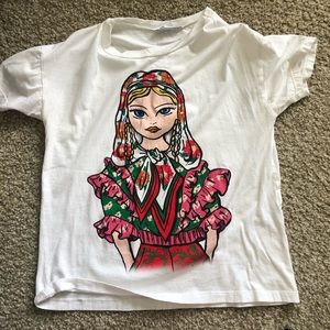 Zara Russian Doll Tshirt